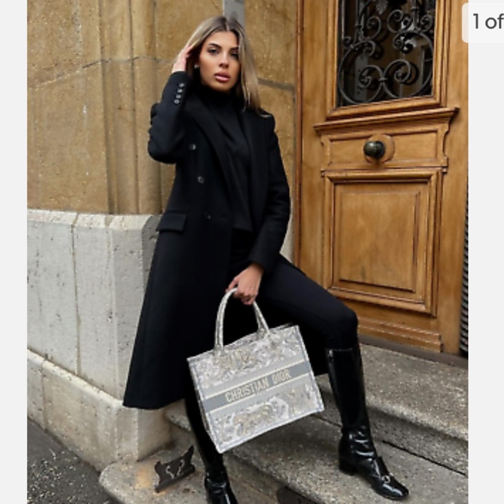 Last💞🔥Zara wool long coat bloggers fav - Picture 5 of 11